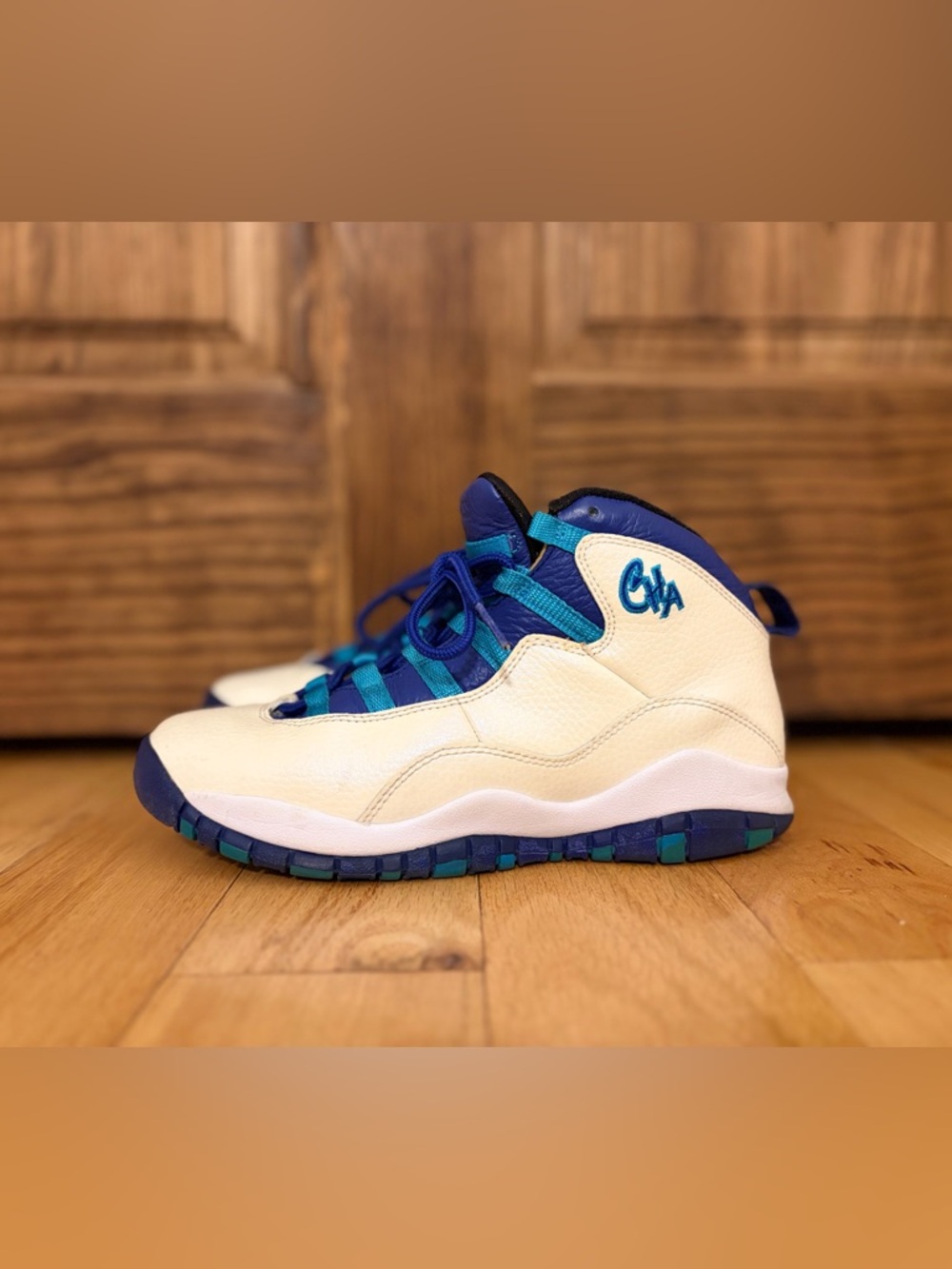 Air Jordan 10 Retro Charlotte CHA Sneakers Youth